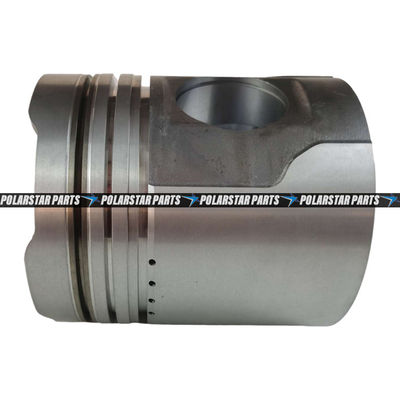 les pièces du moteur diesel 4.35kg révisent le piston 6128312140 de pièces de rechange du kit S6D155 de reconstruction