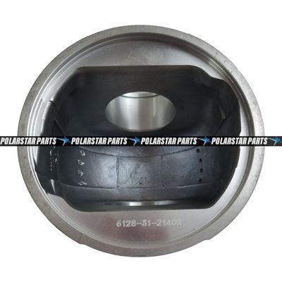 les pièces du moteur diesel 4.35kg révisent le piston 6128312140 de pièces de rechange du kit S6D155 de reconstruction