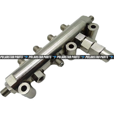 Excavatrice commune 358-6634 438-3416 de l'Assy E320D de rail de carburant du moteur C6.4